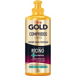 Creme Pentear Niely Gold 250g Compridos Mais Fortes