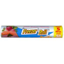 Saco Freezer Roll Com 50 5l