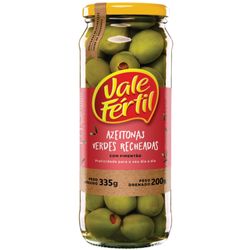 Azeitona Verde Recheada 200g Vale Fértil