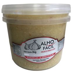Tempero Alho Triturado Alho Fácil 3kg