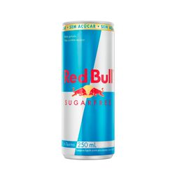Energético Sem Açúcar Red Bull Energy Drink Sugarfree 250ml