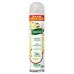 Desodorante Aerosol Suave Feminino Jasmim Coco 200ml