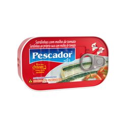 Sardinha Pescador com Molho de Tomate 125g
