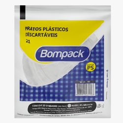 Prato Descartável Bompack
