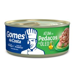 Atum Gomes Da Costa Pedaços em Óleo 170g