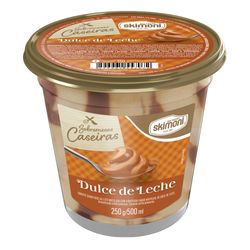 Sorvete Skimoni 500ml Sobremesa Caseira Dulce De Leche