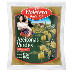 Azeitona Verde La Violetera 100g Sache