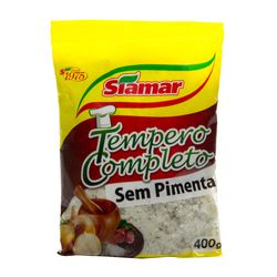 Tempero Pronto Siamar Pacote 400g S/Pimenta