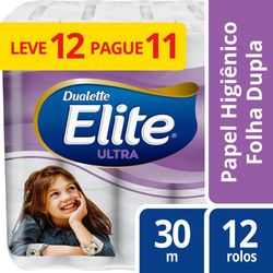 Papel Higiênico F Dupla Elite 30m L12 P11 Compacto