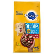 Alimento Cão Pedigree Filhotes Carne Frango Cereais 900g