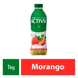 Leite Fermentado Activia Líquido Morango 1kg