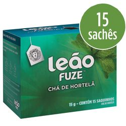 Chá Leão Hortelã Envelope 1gx15