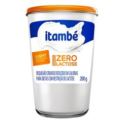 Requeijao Itambe Nolac 220g Sem Lactose Light