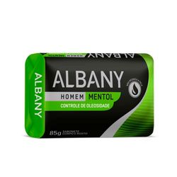 Sabonete Albany 85g Homem Mentol