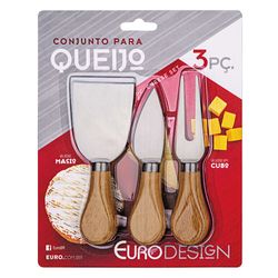 Conjunto Queijo Euro 3 Peças