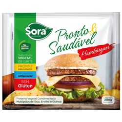 Hambúrguer Vegetal Sora 200g