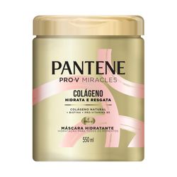 Máscara Hidratante Pantene Colágeno Hidrata e Resgata 550ml