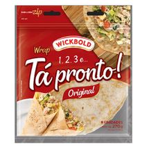 Pão Tortilha Wrap Wickbold 270g Original