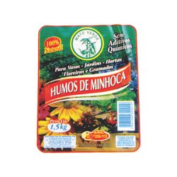 Humus Minhoca 1,5kg M.Ver
