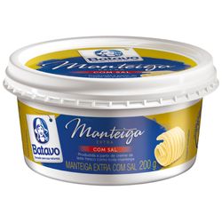 Manteiga Batavo 200g Extra Com Sal Pote