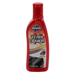 Cera Auto Rodabrill 200ml Liquido Carnauba
