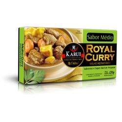 Caldo Tablete Royal Karui 120g Curry Medio