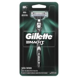 Aparelho de Barbear Gillette Mach3 1 Unidade