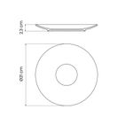 PRATO-SOBR-C-TRAMON-21CM-RUST-MARROM-H