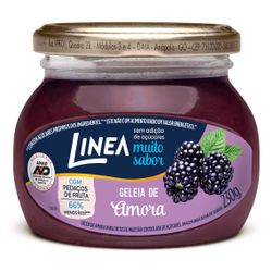 Geléia Zero Açúcar Amora 230g Linea
