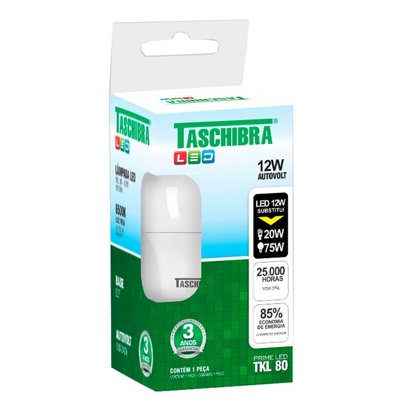 LAMP-LED-TASCHIBRA-TKL80-12W-6500K