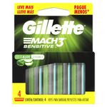 CARGA-BARB-GILLETTE-L4P3-MACH3-SENS
