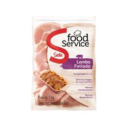 Lombo Suíno Fatiado Sadia 2Kg