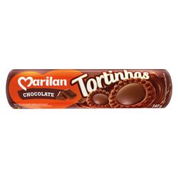 Biscoito Recheado Marilan Tortinha Chocolate 140g