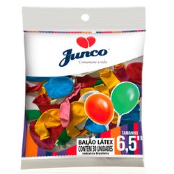 BALAO ANIVERSARIO JUNCO LISO N 65 SORTIDOS