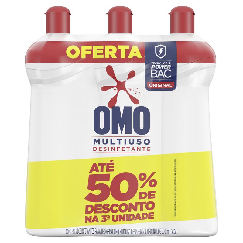 LIMP-M.USO-OMO-500ML-DESINF-L3-ATE-50-DES-3UN-ORIG