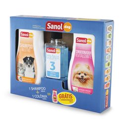 Shampoo 500ml+Colonia 120ml Sanol Gratis Condicionador 500ml