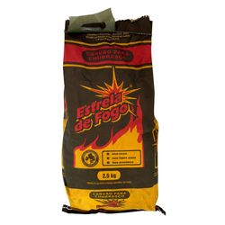 Carvao Estrela De Fogo 2,5kg