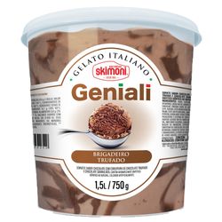 Sorvete Geniali Brigadeiro Trufado 1,5L