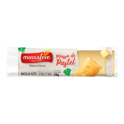 Massa Refrigerada para Pastel Massa Leve Rolo 1kg