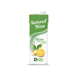 Chá Pronto Natural Tea 1L Verde Laranja Gengibre