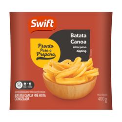 Batata Canoa Pré Frita Congelada Swift 400g