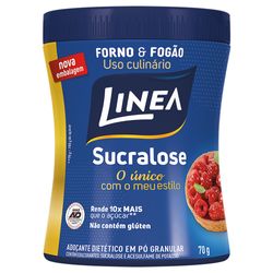 Adoçante Em Pó Linea 70g Culinária Sucralose