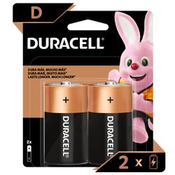 Pilha Duracell Com 2 Grande