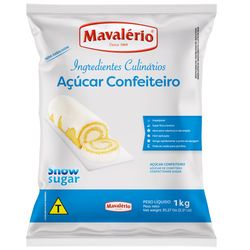 Açúcar de Confeiteiro Mavalério 1kg