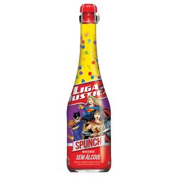 Bebida Gaseificada Spunch 660ml Sem Álcool Liga Da Justiça