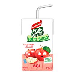Bebida Com Suco Fruit Shoot 150ml Sem Açúcar Maçã