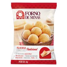 Pão Queijo Forno Minas Tradicional Congelado 1Kg