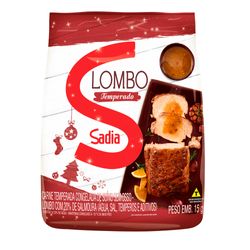 Lombo Temperado Congelado 1,400kg Sadia