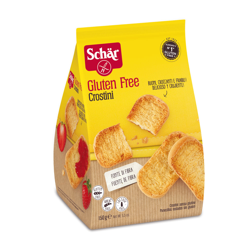 Torrada Schar Crostini 150g Sem Gluten Sem Lactose