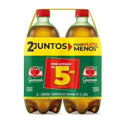 Refrigerante Antarctica 1l Pet Com 2 Lv Mais Pg Men Guarana